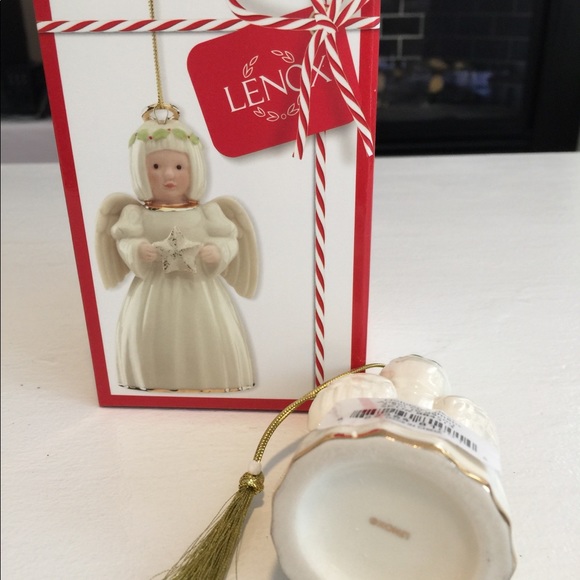 🎉SALE NIB Lenox Holiday Cheer Angel Ornament - Picture 3 of 5